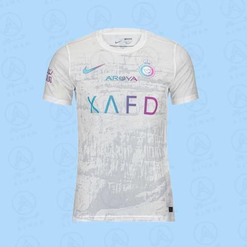 تيشيرت النصر الجديد لون أبيض مقاسات شبابي رجالي جا...