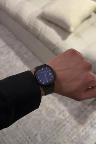 ساعة كاسيو LTP اسود مينا كحلي