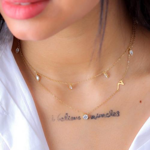 سلسال حرف مع فص