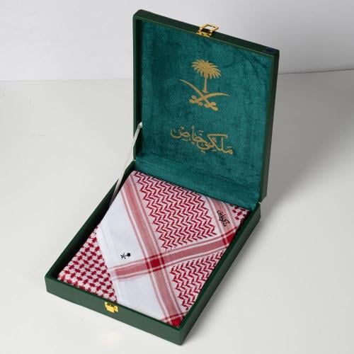 شماغ ملكي خاص احمر 2026 الرسمي