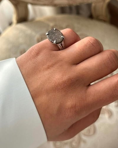 خاتم ملكي فضة عيار 925