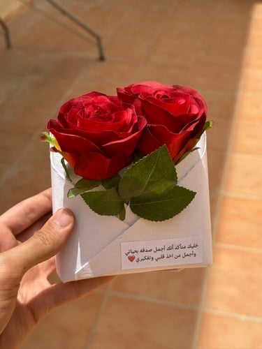 تغليف بالورد ورساله