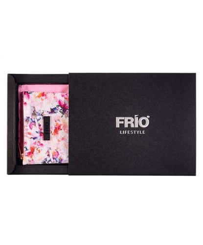 حافظة فريو لون وردي ( 4 اقلام )