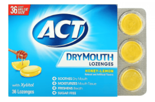 اقراص ترطيب الفم بالعسل و اليمون