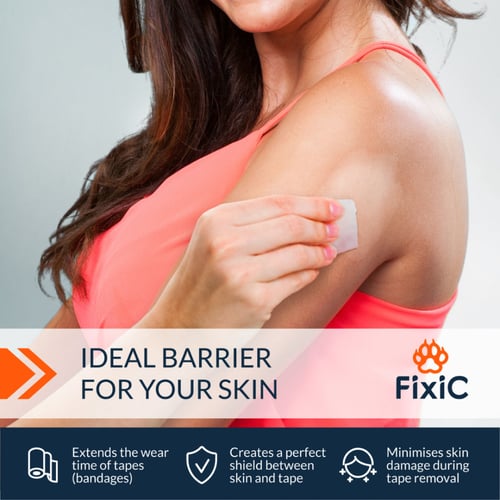 مسحات حماية البشرة من Fixic