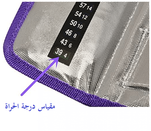 حافظة انسولين مع 3 اكياس جل