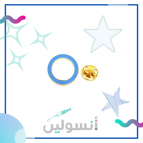 دبوس ( بروش ) شعار السكر