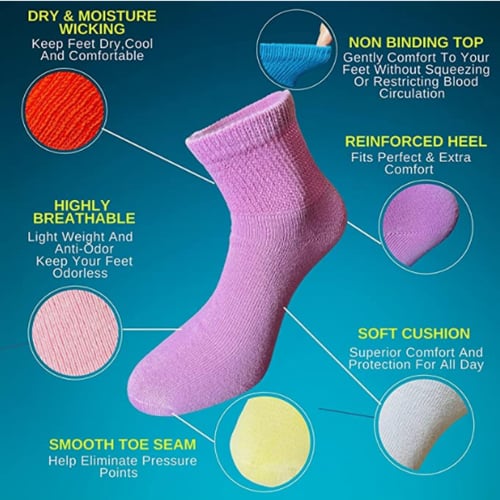 جوارب نسائية 6 الوان