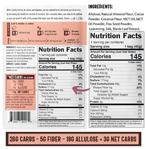 خليط الكوب - براونيز