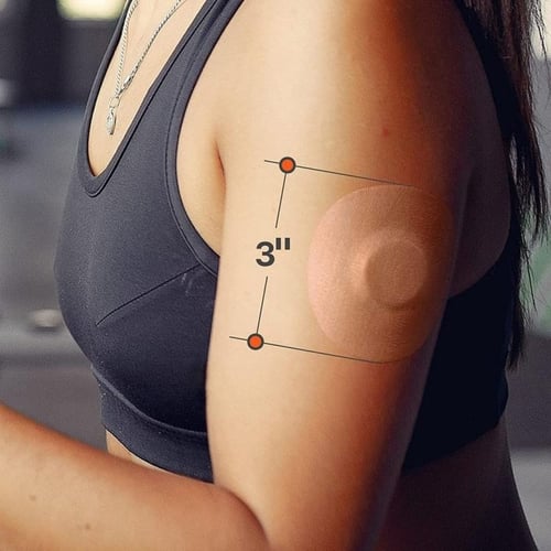 لاصق Fixic بيج دائري مع تقنية لمقاومة الماء