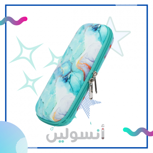 حافظة انسولين قلمين تركواز