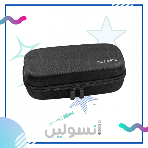 حافظة انسولين مع 3 اكياس جل
