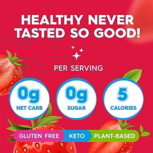 جلي خالي من السكر الفراولة