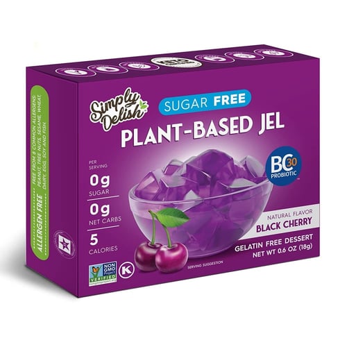 جلي خالي من السكر كرز اسود