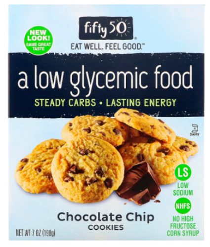 كوكيز بالشكولاة منخفض المعامل الجلايسيمي