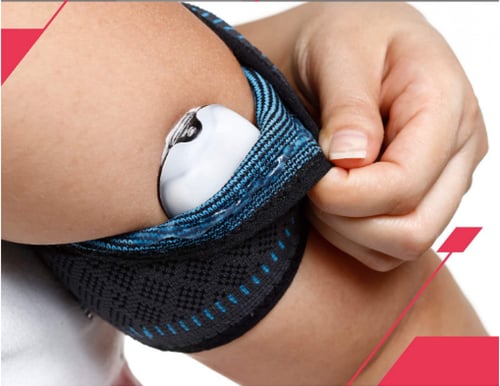 حزام تثبيت ازرق