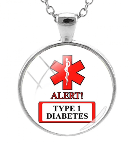 قلادة تعريف لمرضى السكر