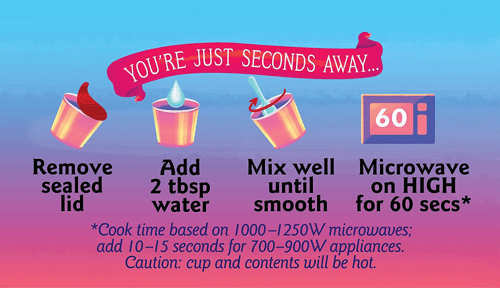 خليط كيك الكوب الجاهز - كيك ابيض