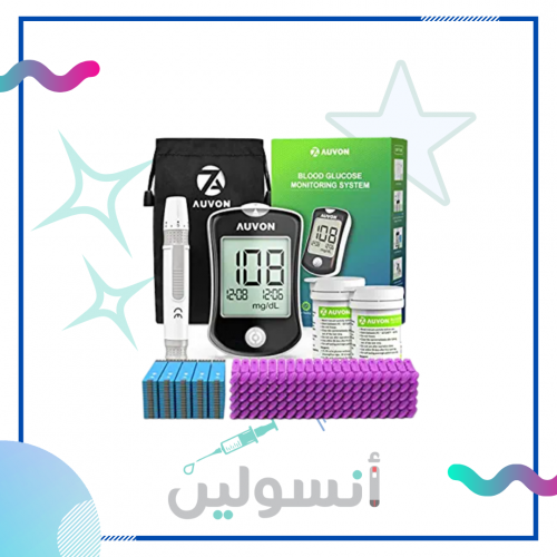 جهاز قياس السكر مع 150شريط