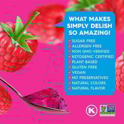 جلي خالي من السكر توت العليق