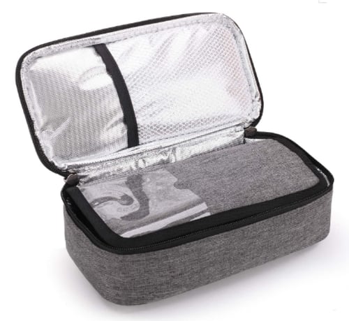 حافظة انسولين مع 4 اكياس جل