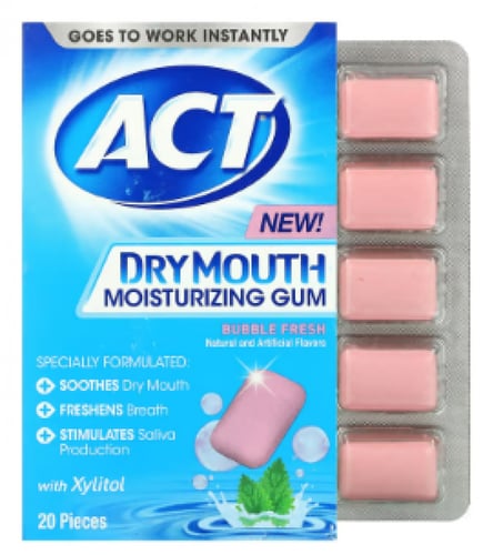 علك ترطيب الفم