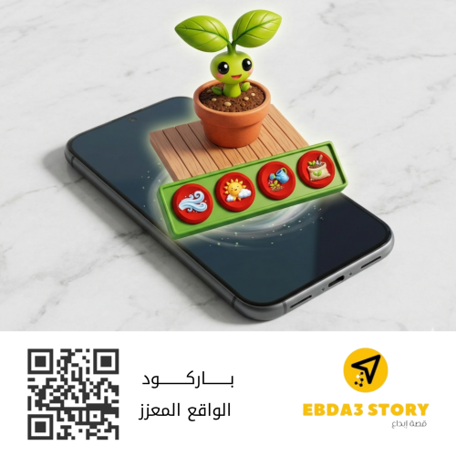 احتياج النباتات باركود واقع معزز تفاعلي