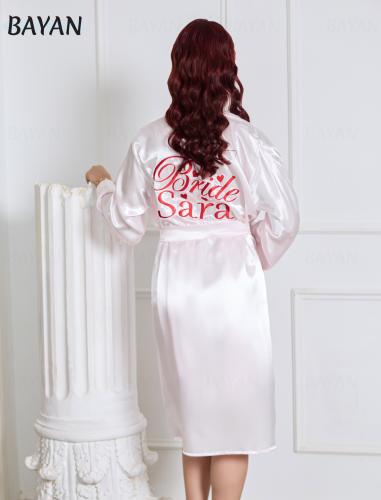 روب عروس وردي