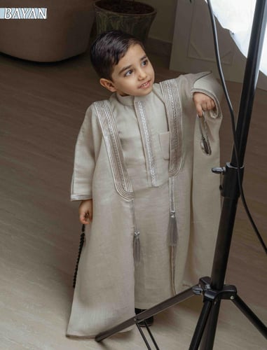 بشت و ثوب لنن ملكي