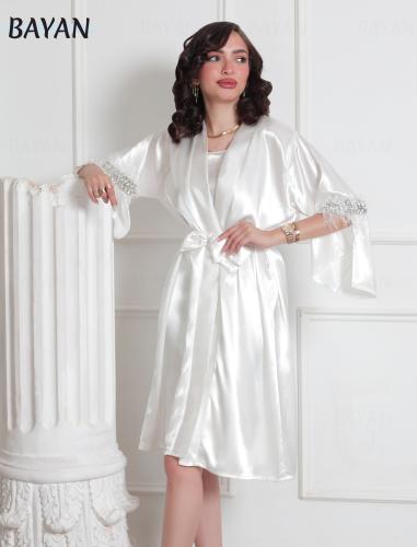 روب الريش مع كلفه شك