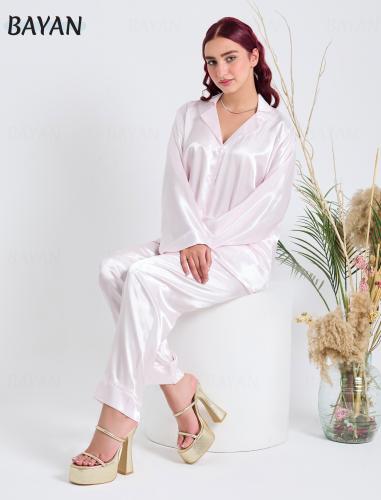 بجامه قطعتين-وردي