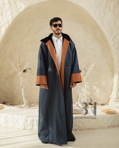 فروة رجالي كحلي