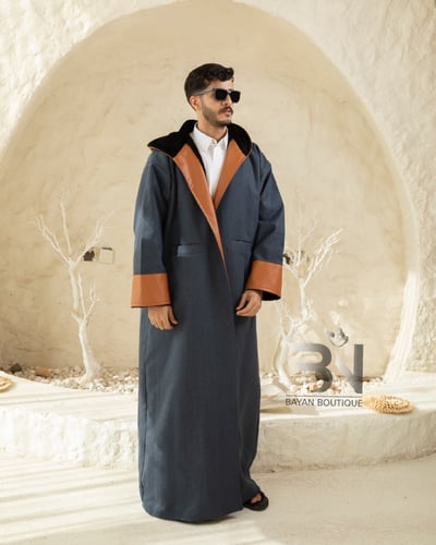 فروة رجالي كحلي