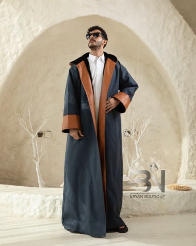 فروة رجالي كحلي