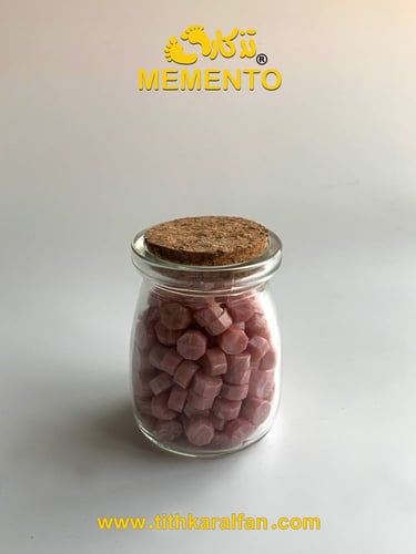 حبات شمع وردي 150 حبة