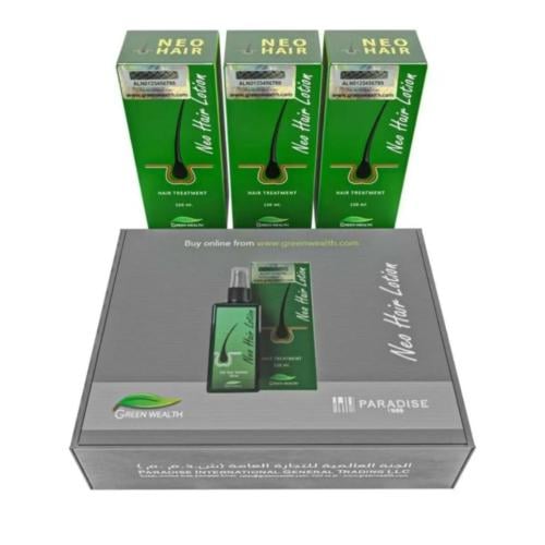 ٣ علب نيوهير لانبات الشعر علاج الصلع