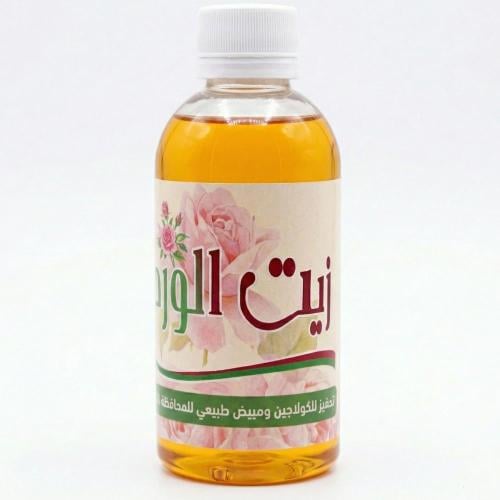 زيت الورد بالكولاجين