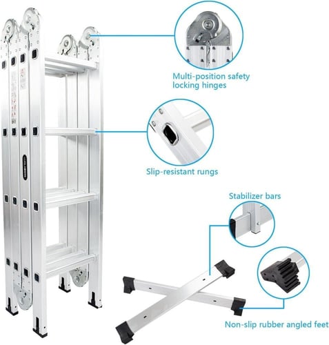 سلم مفصلي 20 درجة