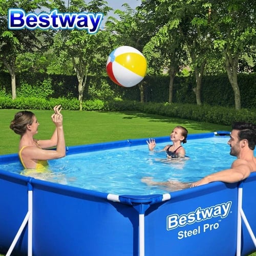 مسبح شراع مستطيل 400CMX211CMX81CM ازرق