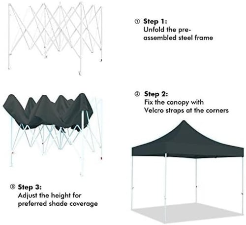 مظلة متنقلة 4*3 م