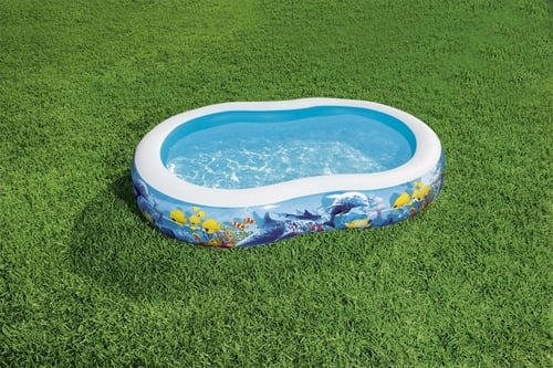 مسبح نفخ رسومات 262 سم ملون