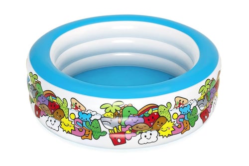 مسبح نفخ رسومات 152 سم ملون