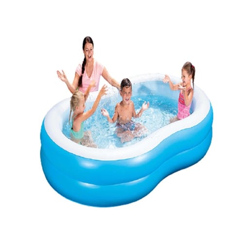 مسبح نفخ بيضوي 2.62m x 1.57m x 46سم.