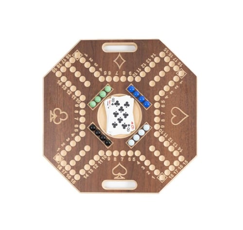 لعبة جاكارو خشبية لون بني حجم وسط ٣٨ سم