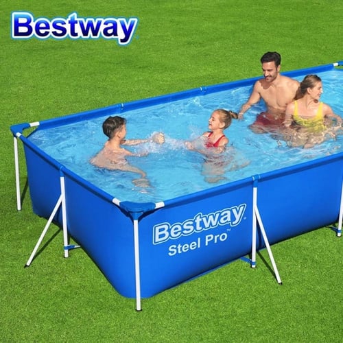 مسبح شراع مستطيل 400CMX211CMX81CM ازرق