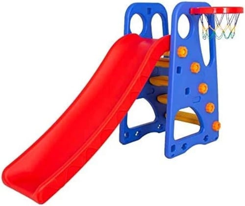 زحليقة مع لعبة كرة سلة