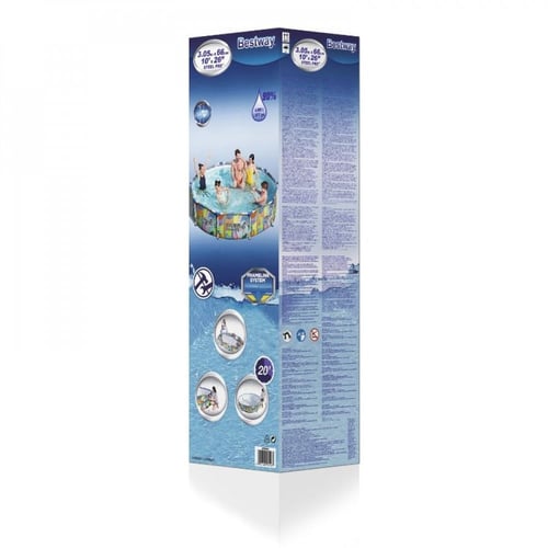 بست واي® مسبح شراع دائري مطبوع أعمدة 305X66CM 26-5...