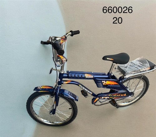 دراجة رامبو نوع ممتاز مقاس 20 فرامل رجل و يد