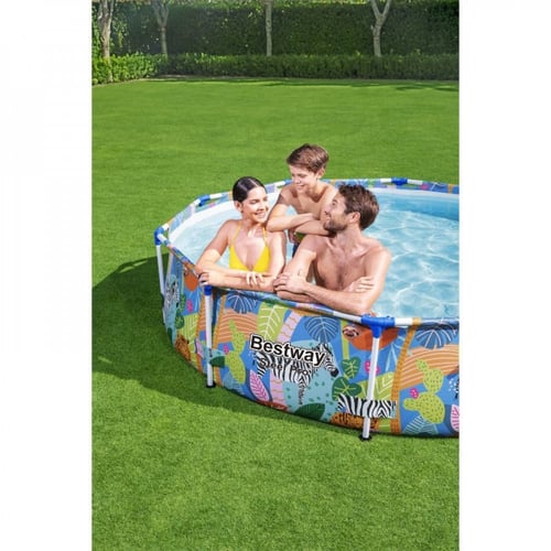 بست واي® مسبح شراع دائري مطبوع أعمدة 305X66CM 26-5...