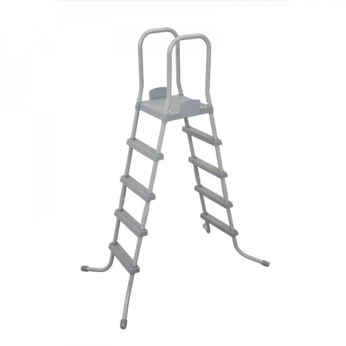 بست واي® مسبح أعمدة مستطيل رصاصي مع فلتر وسلم 956X...